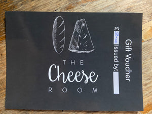 £50 Cheese Room Gift Voucher