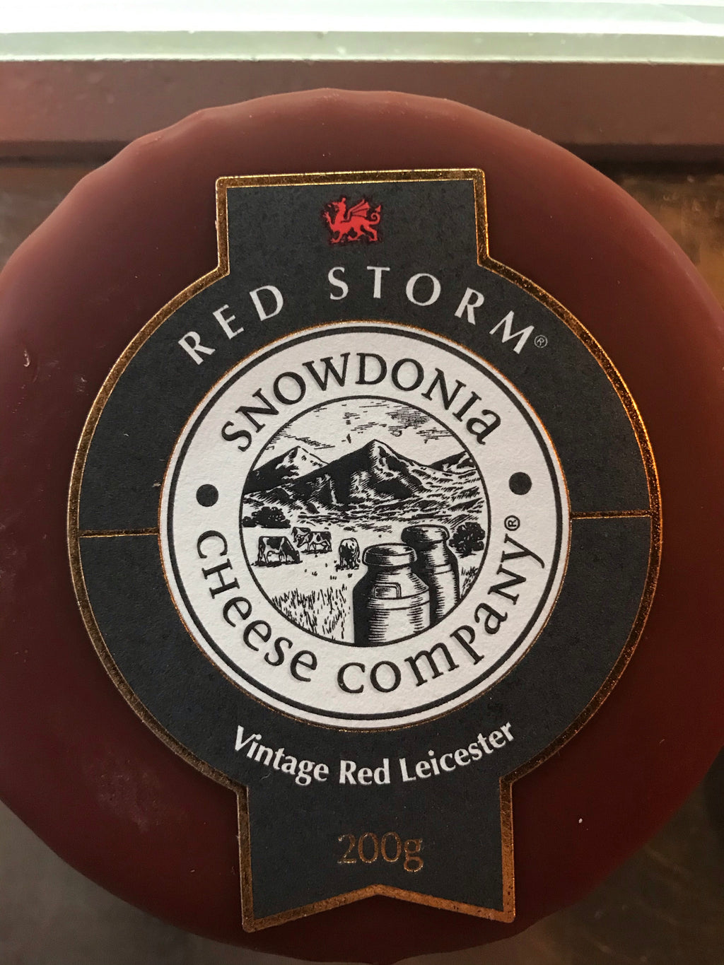Snowdonia Truckle - Red Storm - Vintage Red Leicester