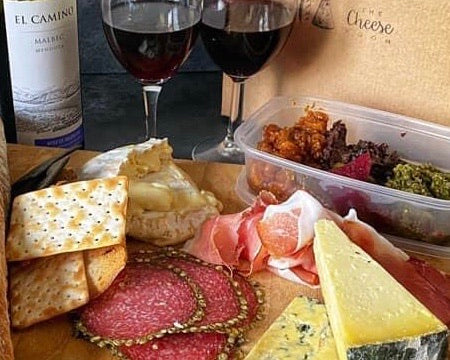 Date Night Pack - Cheese, Meat & Wine