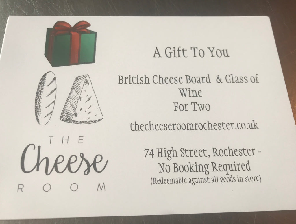 Voucher for cheese & wine for Two £45